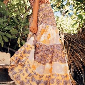 New Free People Carolina K Catalina Maxi Skirt